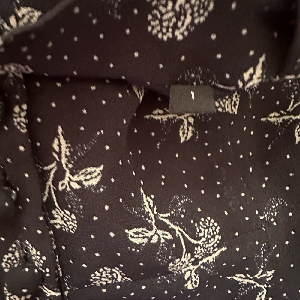 The Kooples Navy Bloom Dress size S - Picture 5 of 7
